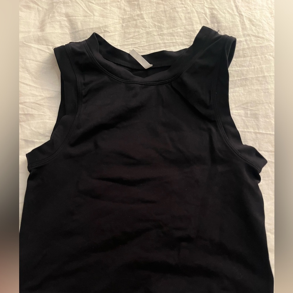 Black Sleeveless Top